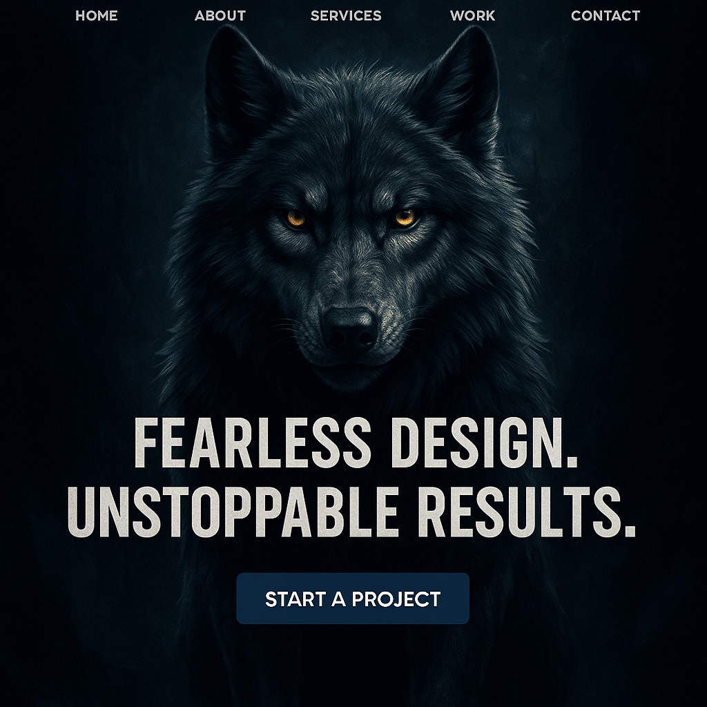 Client Landing Page demo